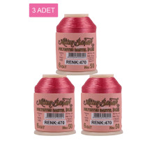 3 Adet Altınbaşak Oya ve Dantel İpi 20 gr - Royaleks - No: 470 