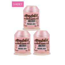 3 Adet Altınbaşak Oya ve Dantel İpi 20 gr - Royaleks - No: 404 