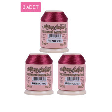 3 Adet Altınbaşak Oya ve Dantel İpi 20 gr - Royaleks - No: 793 