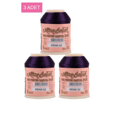 3 Adet Altınbaşak Oya ve Dantel İpi 20 gr - Royaleks - No: 062 