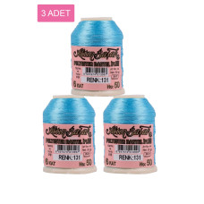 3 Adet Altınbaşak Oya ve Dantel İpi 20 gr - Royaleks - No: 131 