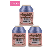 3 Adet Altınbaşak Oya ve Dantel İpi 20 gr - Royaleks - No: 620 