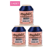 3 Adet Altınbaşak Oya ve Dantel İpi 20 gr - Royaleks - No: 430 