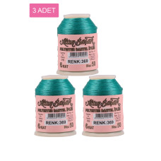 3 Adet Altınbaşak Oya ve Dantel İpi 20 gr - Royaleks - No: 369 