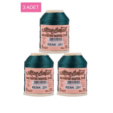 3 Adet Altınbaşak Oya ve Dantel İpi 20 gr - Royaleks - No: 291 