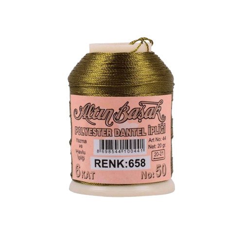 Altınbaşak Oya ve Dantel İpi 20 gr - Royaleks - No: 658