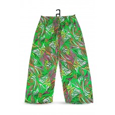 İthal Viskon Geniş Paça Şık Etnik Otantik Desenli Pantolon - Royaleks - Desen5 