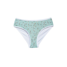 Pamuklu Geniş Kenarlı Likralı Desenli Bato Kadın Külot Desen 3 