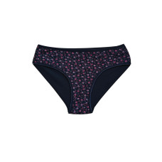 Pamuklu Geniş Kenarlı Likralı Desenli Bato Kadın Külot Desen 4 