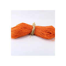 Turuncu Renk Çile Kağıt İp Çanta Ipi Supla Ipi  No:65 - (550-600 gr) 