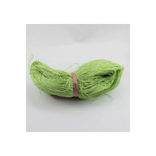 Fıstık Yeşili Renk Çile Kağıt İp Çanta Ipi Supla Ipi  No:40 - (550-600 gr) 