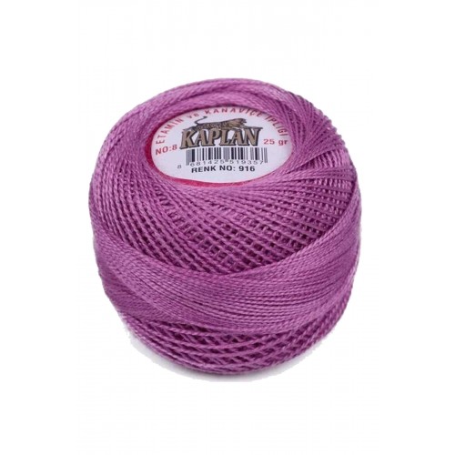 Kaplan Etamin Ve Kanaviçe İpi 8 No Kod/Renk: 916 - Royaleks