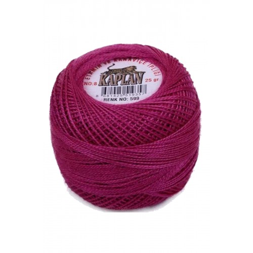Kaplan Etamin Ve Kanaviçe İpi 8 No Kod/Renk: 599 - Royaleks