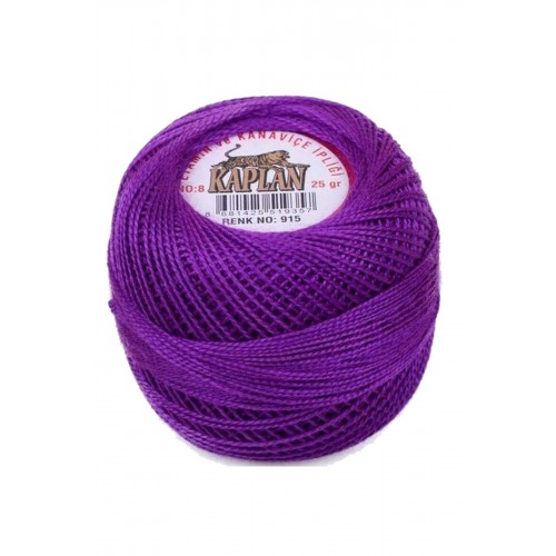 Kaplan Etamin Ve Kanaviçe İpi 8 No Kod/Renk: 915 - Royaleks