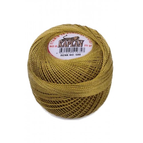 Kaplan Etamin Ve Kanaviçe İpi 8 No Kod/Renk: 580 - Royaleks