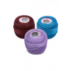 3 Adet Kaplan Etamin Ve Kanaviçe İpi 8 No Kod/Renk: 300 - 518 - 553 - Ryl 