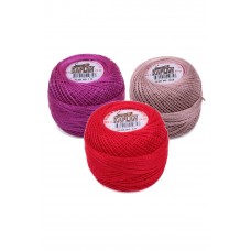 3 Adet Kaplan Etamin Ve Kanaviçe İpi 8 No Kod/Renk: 113 - 1010 - 321 - Ryl 