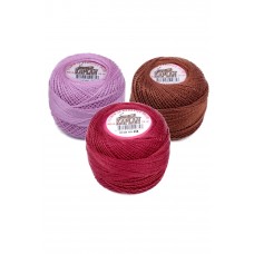 3 Adet Kaplan Etamin Ve Kanaviçe İpi 8 No Kod/Renk: 717 - 400 - 816 - Ryl