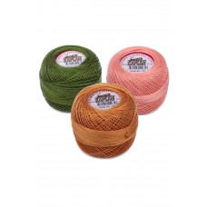 3 Adet Kaplan Etamin Ve Kanaviçe İpi 8 No Kod/Renk: 116 - 352 - 780 - Ryl 