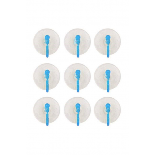 9'Lu Eko Vantuz Askı Şeffaf 2,5 Cm Royaleks-SF-855