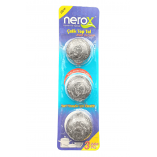 Nerox Çelik Top Tel Ovma Teli 3 Lü Blister Royaleks-NRX-F3003 