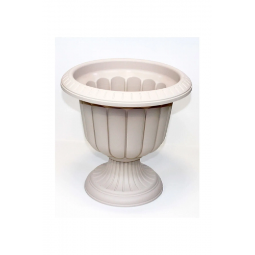 9,8 Litre Nergis Ayaklı Saksı Kırık Beyaz Royaleks-N001