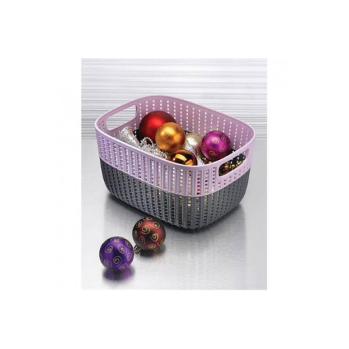 Örgü Desen Sepet 3 Lt Çift RenkStok Royaleks-G649