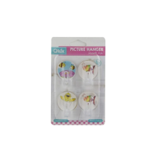 Resimli Yapışkanlı 4 Lü Askı Royaleks-L638 