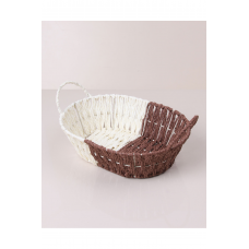 Hasırlı Ekmek Sepeti Oval Royaleks-8803 