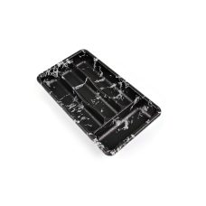 4 Gözlü Mermer Desenli Kaşıklık Royaleks-57081 