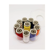 Dikiş Iplik Seti 10'lu Yuvarlak Kutulu Royaleks-7663 