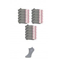 Gri Kadın Bilek Çorap 15 çift 