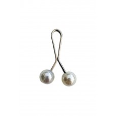 Tesettür Eşarp ve Şal Klipsi İnci Beyaz 