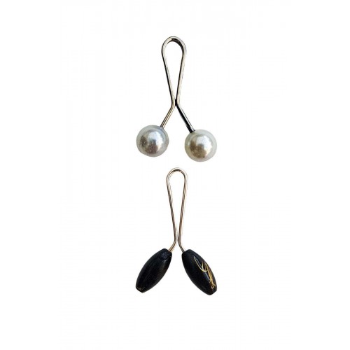 2 Adet Tesettür Eşarp ve Şal Klipsi Set 7