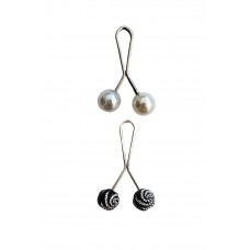 2 Adet Tesettür Eşarp ve Şal Klipsi Set 8 