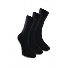 3 Adet Erkek Bambu Lastiği Sıkmayan Diyabetik Çorap 