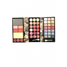 Çantalı Taşınabilir Aynalı  Allık ve Far Makyaj Seti 