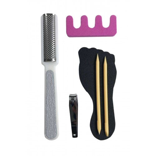 Ayak Bakım Seti Topuk Rendeli 5 parça