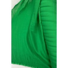 Çok Amaçlı Müslin Pamuklu Bebek Örtü ve Battaniye Kumaşı Müslin Bez Zümrüt Yeşili 41 