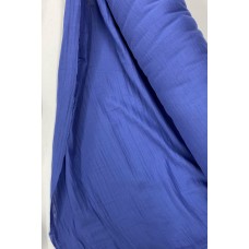 Çok Amaçlı Müslin Pamuklu Bebek Örtü ve Battaniye Kumaşı Müslin Bez İndigo 89 