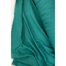 Çok Amaçlı Müslin Pamuklu Bebek Örtü ve Battaniye Kumaşı Müslin Bez Petrol Yeşili 41 