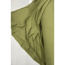 Keten Kumaş - Organik Kumaş - Perde Kumaşı - Ince Keten - Kıyafet Için Kumaş Örtü Haki Yeşil 82 