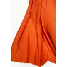 Keten Kumaş - Organik Kumaş - Perde Kumaşı - Ince Keten - Kıyafet Için Kumaş Örtü Turuncu 7 