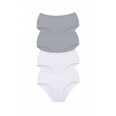 4 Adet Tutku Kadın Yüksek Bel Bato Kalın Lastik Külot S10