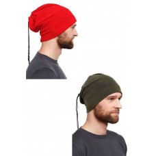 2 Adet Polar İpli Bere ve Boyunluk Kırmızı Yeşil 