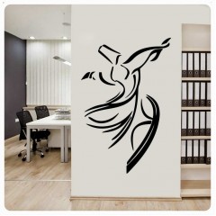 Semazen Duvar Sticker Semazen Duvar Sticker