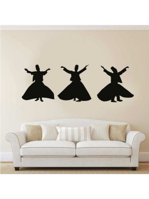 Semazenler Duvar Sticker