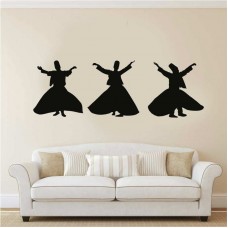 Semazenler Duvar Sticker 