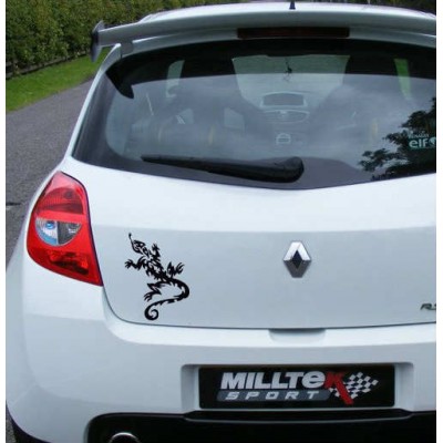 Tribal Kertenkele Araba Sticker