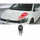 Volkswagen Logo Kan, Erime Araba Sticker